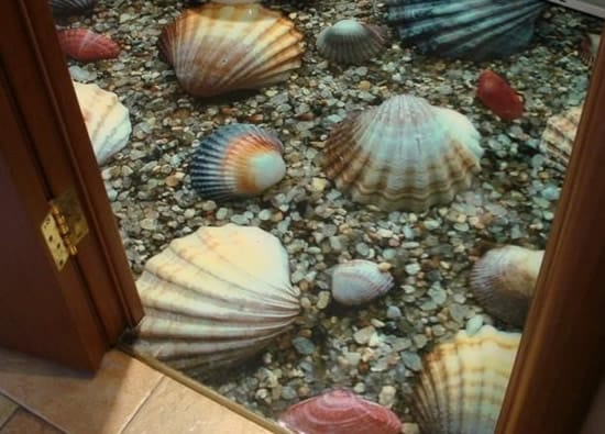 Применение 3d пола в квартире