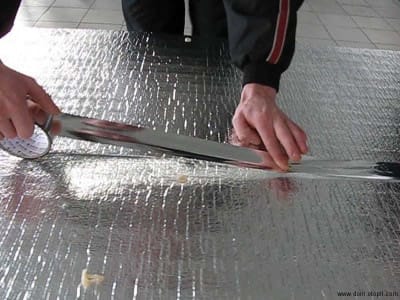 Укладка утеплителя своими руками